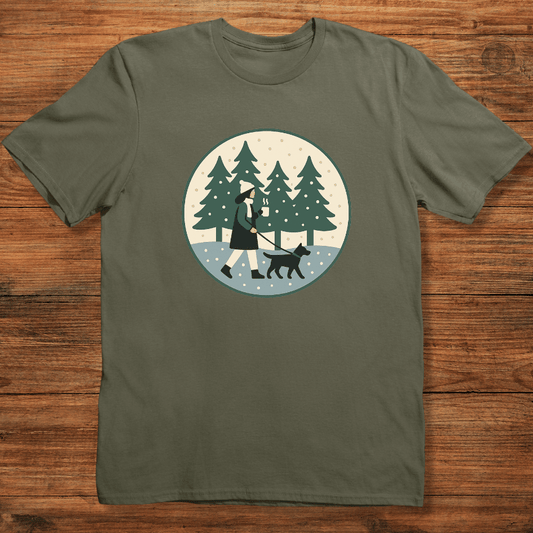 Winter Walks & Warm Sips T-shirt
