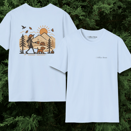 Brew and Roam Female Backprint T-Shirt