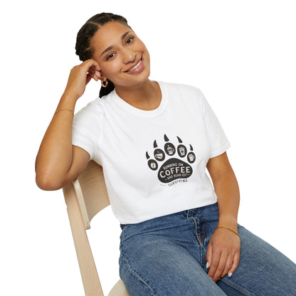 Bear-ely surviving on Coffee T-Shirt