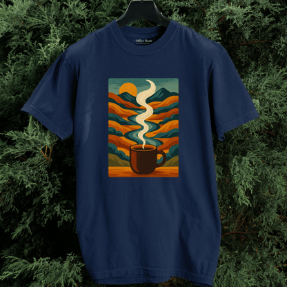 Coffee Beyond Mountains and Rivers T-shirt