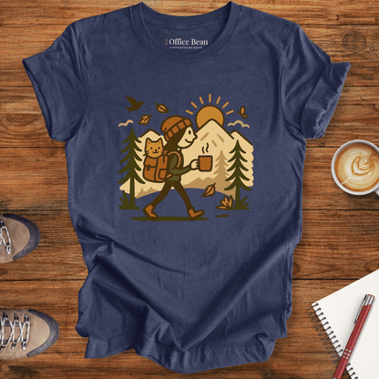 Cat Brew and Roam Female T-shirt