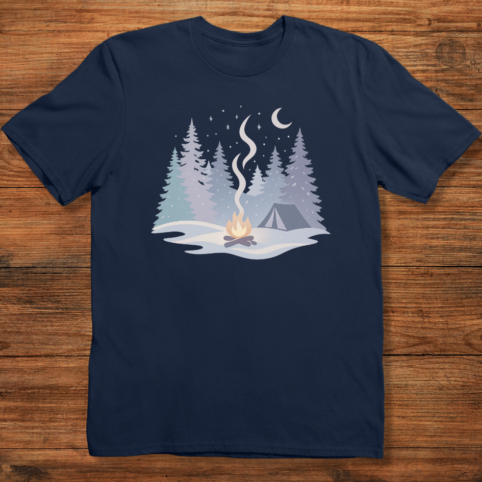 Winter Campfire Nights T-shirt
