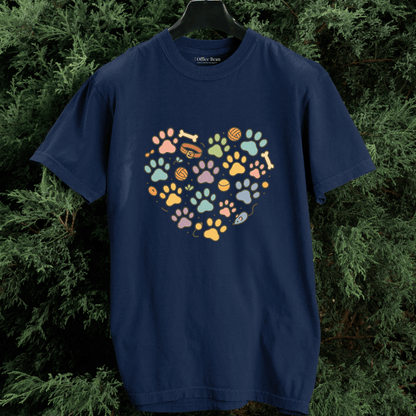 Pet Paws Heartshape T-shirt