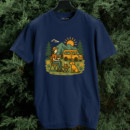 Coffee & Camper Life with My Dog T-shirt