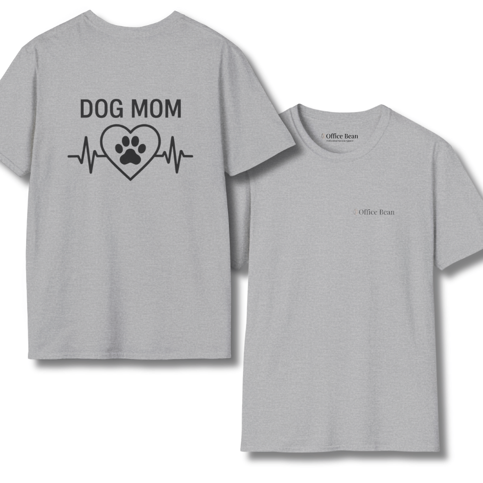 Dog Mom Backprint T-Shirt