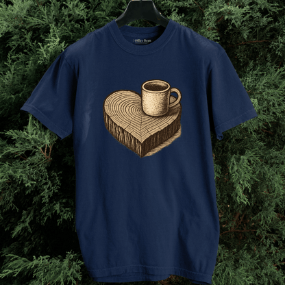 Heart Wood Coffee T-shirt