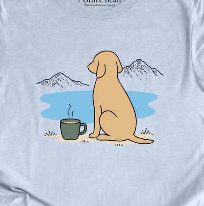 My Coffee, dog and a View T-Shirt