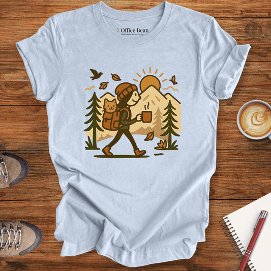 Cat Brew and Roam Female T-shirt