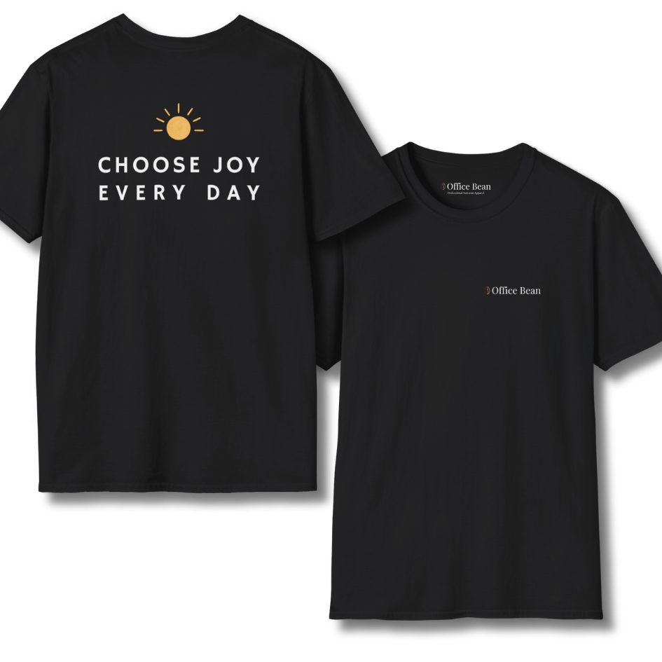 Choose Joy Everyday Backprint T-Shirt