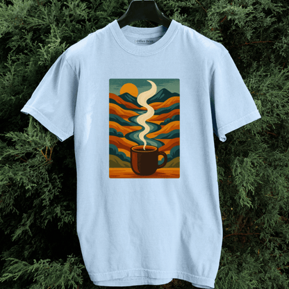 Coffee Beyond Mountains and Rivers T-shirt