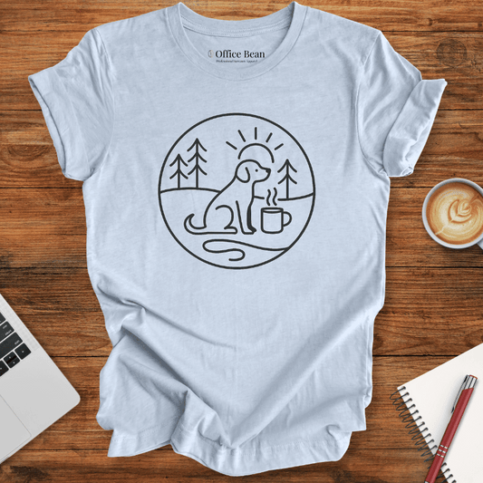Dogs & Mornings Club Logo T-shirt