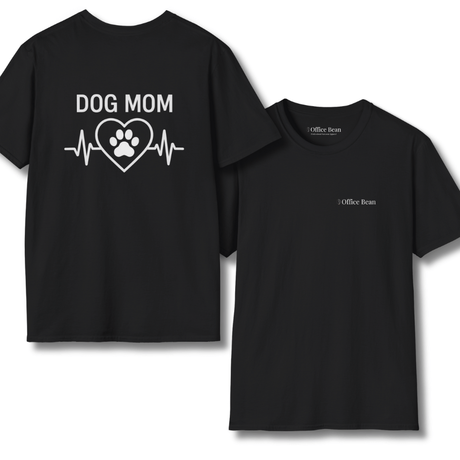 Dog Mom Backprint T-Shirt
