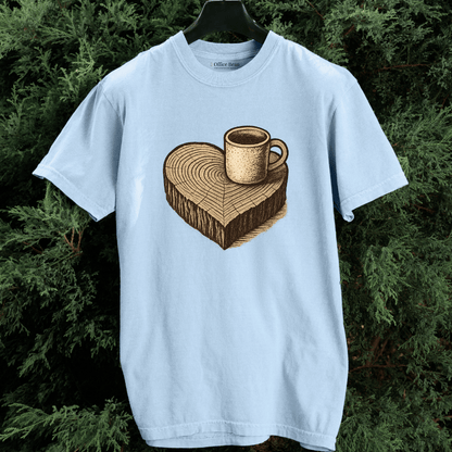 Heart Wood Coffee T-shirt