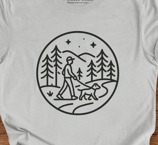 Walk with Dog Logo T-shirt