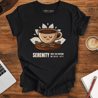 "Serenity Yoga" Coffee T-Shirt