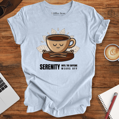"Serenity Yoga" Coffee T-Shirt