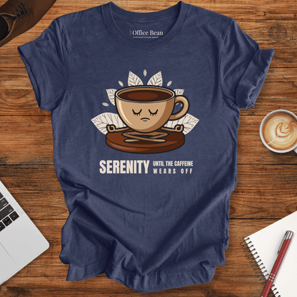 "Serenity Yoga" Coffee T-Shirt