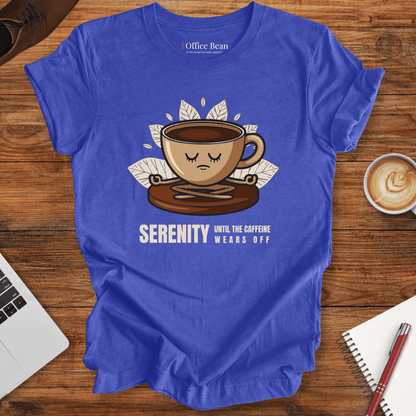"Serenity Yoga" Coffee T-Shirt
