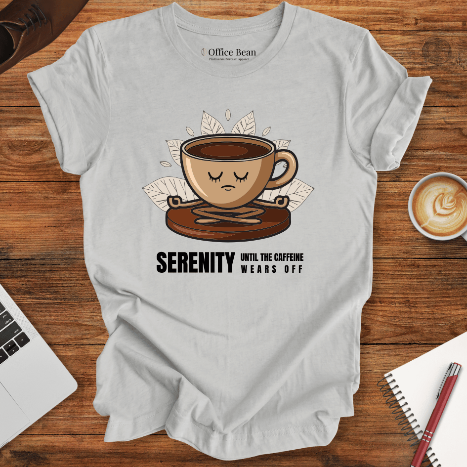 "Serenity Yoga" Coffee T-Shirt