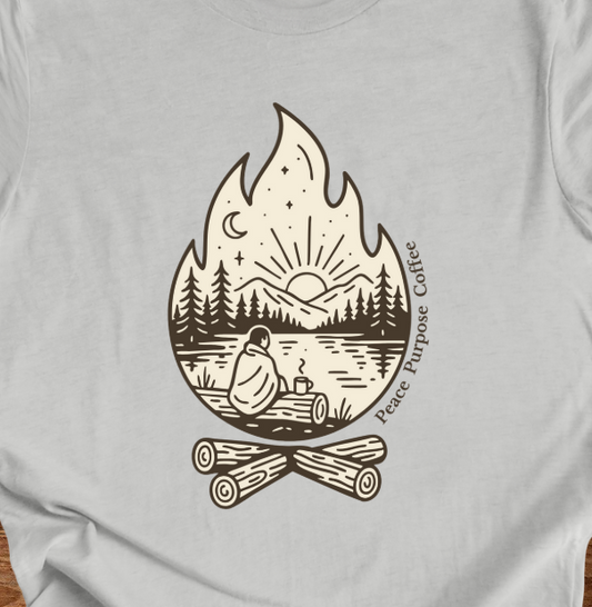 Peace, Purpose, Coffee and Forest T-Shirt