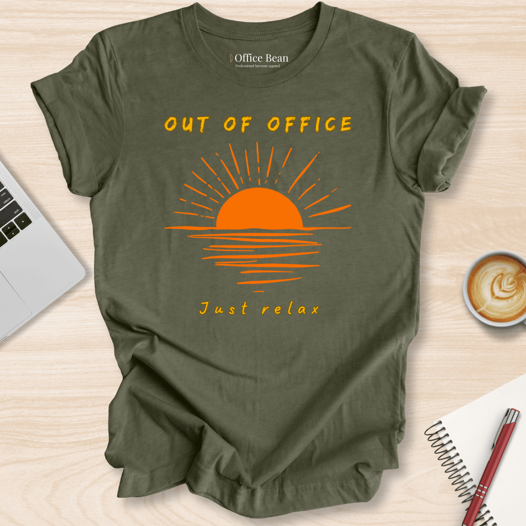 Out Of Office Sunset T-Shirt