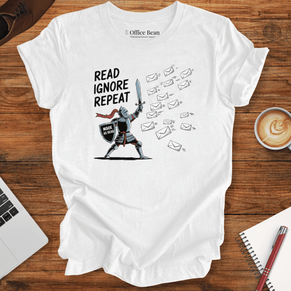 Read Ignore Repeat Email T-Shirt