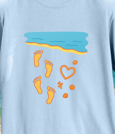Steps by the Shore T-shirt